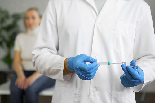 Pancreatic carcinoma under a microscope