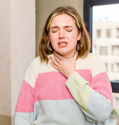 Symptoms of pharyngitis