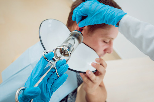 Cleansing the ear canal