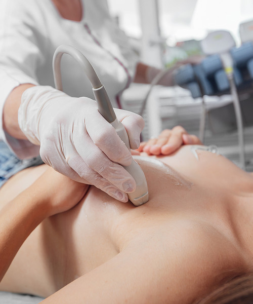 What is a mammary gland ultrasound?