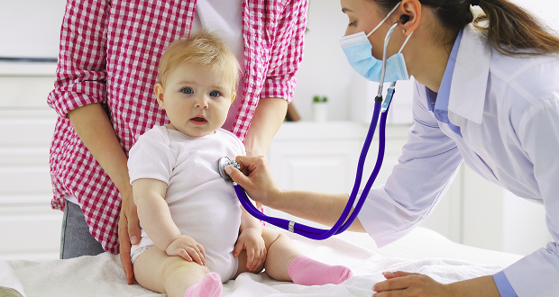 Кабинет детской кардиологии с медицинским оборудованием для диагностики сердца у детей