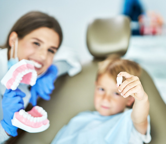 Why remove baby teeth?