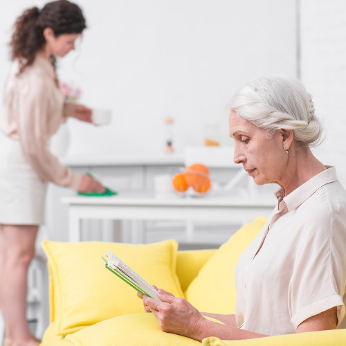 Psychological assistance to the patient and his family