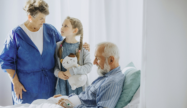 Psychological support for the patient and his family