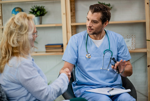 Table: Outpatient and inpatient treatment