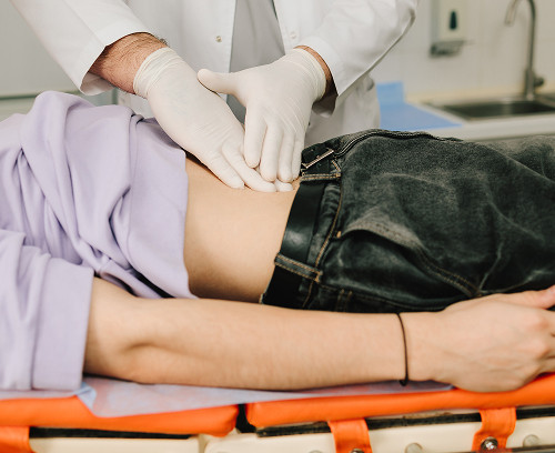 When is emergency hospitalization necessary?