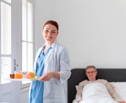 Observation and rehabilitation in the department