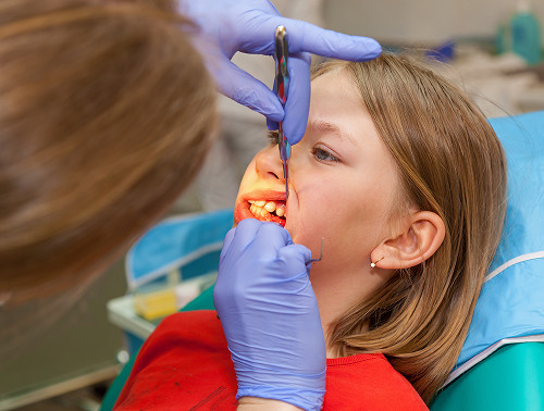 How is initial caries treated?