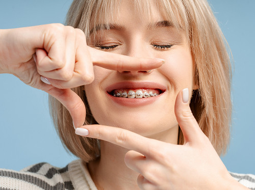 Correction of Mesial Bite in Adults