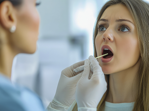 Диагностика красного плоского лишая полости рта