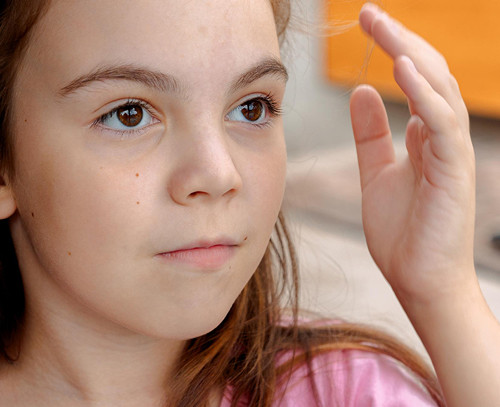Treatment of an Eye Hematoma in a Child