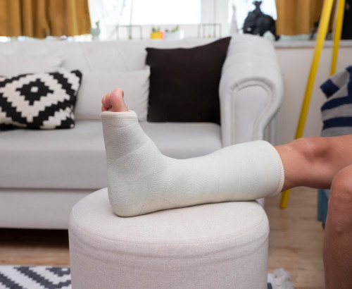 What is a broken leg in a child?