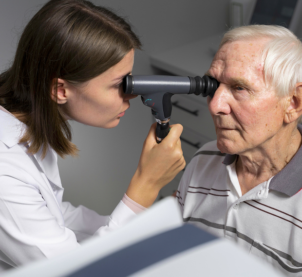 How gonioscopy is performed in our clinic