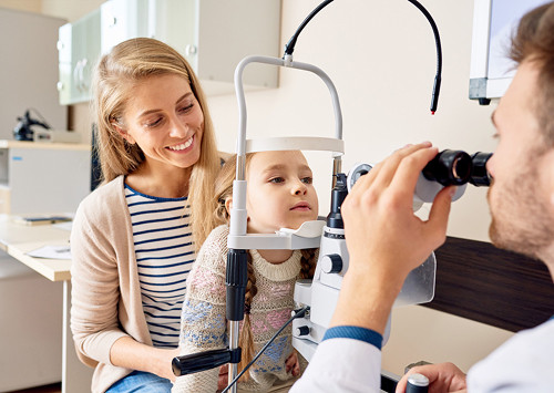 What vision impairments do we identify in children?