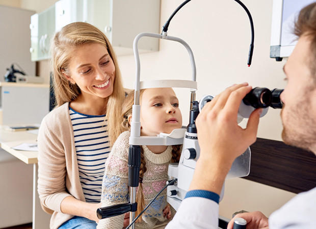 Make an appointment with a pediatric ophthalmologist