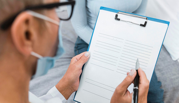 Make an appointment with an ophthalmologist