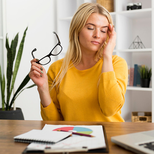 Signs of accommodation disorder