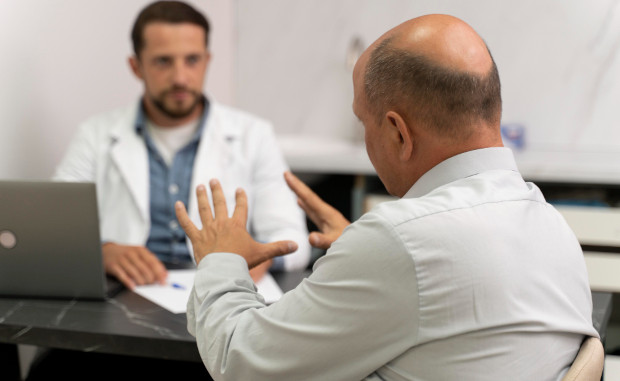 Men should see a doctor if they experience