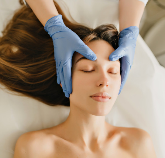 Cryomassage of the face – restoration of skin and hair