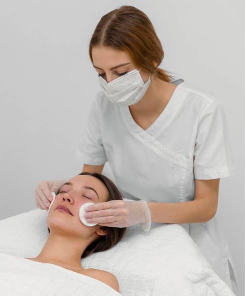 Facial treatment with liquid nitrogen in Moscow